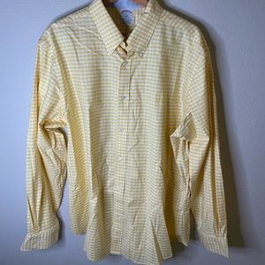 Brooks Brothers Regular-Fit Sport Shirt, Non-Iron Gingham Oxford